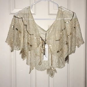 1920’s style Sheer wrap